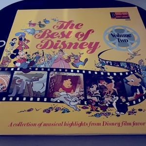 The Best of Disney Volume Two 2   Record LP Disneyland 2503 1978